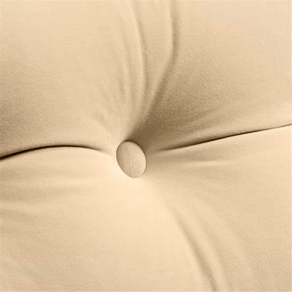 Triangular Reading Bed Rest Pillow Large Bolster Cushion Headboard Backrest Wedge Pillow with Two Detachable Roll Pillows for Neck & Lumbar Support (Beige, Queen: 59 x 8 x 20 inches)