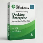 QuickBooks Desktop Enterprise Accountant 2024 – 5 User – Digital License – USA Version – One-Time Purchase